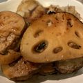 デブ一家総長's cooksnap of when they made 蓮根と茄子のはさみ焼き.