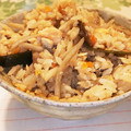 まろぼん's cooksnap of when they made 鮭とごぼうとまいたけの炊き込みごはん.