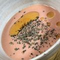 borsch's cooksnap of when they made ＊簡単！冷製トマトミルクスープ＊.