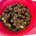 オリリー's cooksnap of when they made レンジで簡単 なすそぼろ.