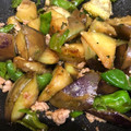 クックZTXRLP☆'s cooksnap of when they made 簡単！豚バラとナスの黒酢炒め.