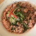 Yokchina's cooksnap of when they made 夏バテに♪冷凍トマトでひんやりピリ辛素麺.