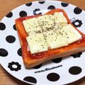 ぽめchan's cooksnap of when they made 豆腐で！？マルゲリータ風トースト♪.