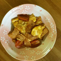 クック1FX93J☆'s cooksnap of when they made トマトと卵とハムでちゃちゃっと炒め♪.