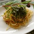 melmarilyn's cooksnap of when they made 茹でてあえるだけ♪ツナと梅の和風パスタ.