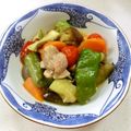 あっこ姉's cooksnap of when they made 夏野菜と鶏肉のさっぱり煮.
