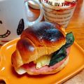 928るびすけ☆☆'s cooksnap of when they made 美味しいハムとポテトのロールパンサンド.