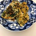 まどじろう's cooksnap of when they made 米粉でイカとにらのチジミ.