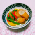 まあまま☆0403's cooksnap of when they made ピーマンと牛蒡天の煮物♪.