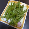 9b_pencil's cooksnap of when they made シャキシャキ甘辛！芋づるのきんぴら.