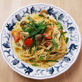 なふぃこ's cooksnap of when they made 簡単♪ツナとトマトの和風しそパスタ♡.