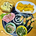komutatata's cooksnap of when they made ハムとみょうがと大葉の和え物♡.