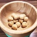 ＢＯＯにゃん's cooksnap of when they made 《離乳食おやつ》ミルクボウロ(卵不使用).