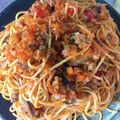 ほんだかりん's cooksnap of when they made 簡単調味料で美味しいミートソースパスタ★.