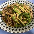 美味しい物ハンター's cooksnap of when they made ピーマンと牛肉の青椒肉絲風炒め.