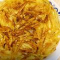 knoflook's cooksnap of when they made 材料はじゃが芋だけ！「ハッシュドポテト」.