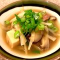 PARNELL's cooksnap of when they made 乾物とベーコンのスープ.