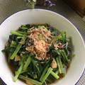 yuminan47k's cooksnap of when they made 小松菜と油揚げの煮びたし.