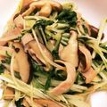 ぶっちー☆☆'s cooksnap of when they made 水菜とベーコンのバター炒め.