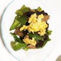 Ｍｆａｍｉｌｙ's cooksnap of when they made 生きくらげと玉子の炒め物.