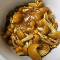 ユーロン's cooksnap of when they made なめこの梅海苔和え　わさび風味.