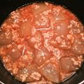 あっぷるはにー's cooksnap of when they made 豚ひき肉 or 鶏ひき肉で冬瓜のそぼろ煮.