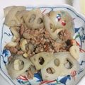いかめし321's cooksnap of when they made レンコンと豚ひき肉のシャキシャキ炒め.