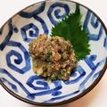 55nok_22's cooksnap of when they made アジのなめろう.