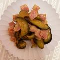 mmmm123's cooksnap of when they made ☺お弁当に♪茄子とベーコンの簡単炒め物☺.