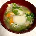 ママ25ヶ月☆'s cooksnap of when they made かぶ入りでお野菜たっぷりの中華卵スープ♪.