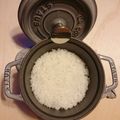 marmild's cooksnap of when they made 14cmのストウブで一回分のご飯.