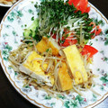 ひなたのねこやなぎ's cooksnap of when they made コスパ良い◎厚揚げとモヤシの生姜炒め.