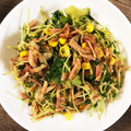 Mau☆cafe's cooksnap of when they made 豆苗とベーコンのサッと炒め.