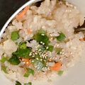 LU※レシピ感謝です's cooksnap of when they made 鶏肉ときのこの炊きこみご飯…しっかり味.