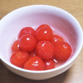 あ～ちゃんさ～ちゃん's cooksnap of when they made 白だしひとつで完成！プチトマトのおひたし.