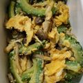 tamago大好き's cooksnap of when they made しめじと卵で簡単ゴーヤチャンプル.