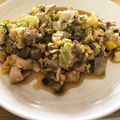 マイとクロの幸せ生活's cooksnap of when they made 1才もOK✌鶏肉と卵と野菜炒め(時短).