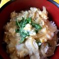 kokoli's cooksnap of when they made ふわふわ卵の親子丼.