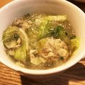オーガベル's cooksnap of when they made 余った餃子の具で♪簡単春雨スープ.