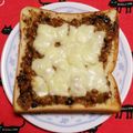 こげ岡's cooksnap of when they made ともちゃんの海苔☆納豆☆チーズトースト.