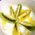 ☆なあなクック☆'s cooksnap of when they made キウイはちみつヨーグルト.