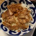 xMARILYNx's cooksnap of when they made 簡単☆豚丼　肩ロース＆キャベツ　焼肉風.