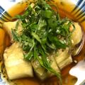 ***ゆう***'s cooksnap of when they made 夏！なす焼き浸し★生姜みょうが青じそのせ.