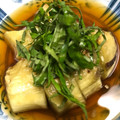 ***ゆう***'s cooksnap of when they made 夏！なす焼き浸し★生姜みょうが青じそのせ.