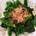 ゆりYO船長's cooksnap of when they made シャキシャキ美味しい☆ほうれん草のお浸し.