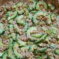 クックZTZ10H☆'s cooksnap of when they made ゴーヤの肉味噌炒め☆.