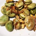 菜の花ととんぼ's cooksnap of when they made そら豆＊カシューナッツのベーコン炒め.