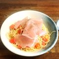 おかちゃん☆☆'s cooksnap of when they made 生ハムとトマトのレモンペペロンチーノ♪.