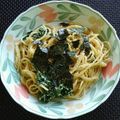 nemuchan's cooksnap of when they made とびきりの明太クリームスパ☆簡単だよ〜！.