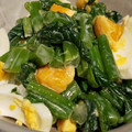 moco00moco's cooksnap of when they made 夏を元気に！つるむらさきとゆで卵のサラダ.
